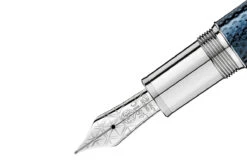 Montblanc Meisterstück Solitaire Blue Hour LeGrand Vulpen -Schrijfgerei 112889 Montblanc Meisterstuck Solitaire LeGrand Blue Hour Fountain Pen 3
