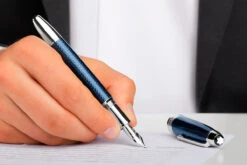 Montblanc Meisterstück Solitaire Blue Hour LeGrand Vulpen -Schrijfgerei 112889 Montblanc Meisterstuck Solitaire LeGrand Blue Hour Fountain Pen 4