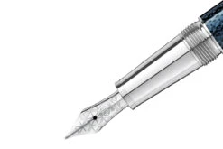 Montblanc Meisterstück Solitaire Doué Blue Hour Classique Vulpen -Schrijfgerei 112893 Montblanc Meisterstuck Solitaire Doue Classique Blue Hour Fountain Pen 3