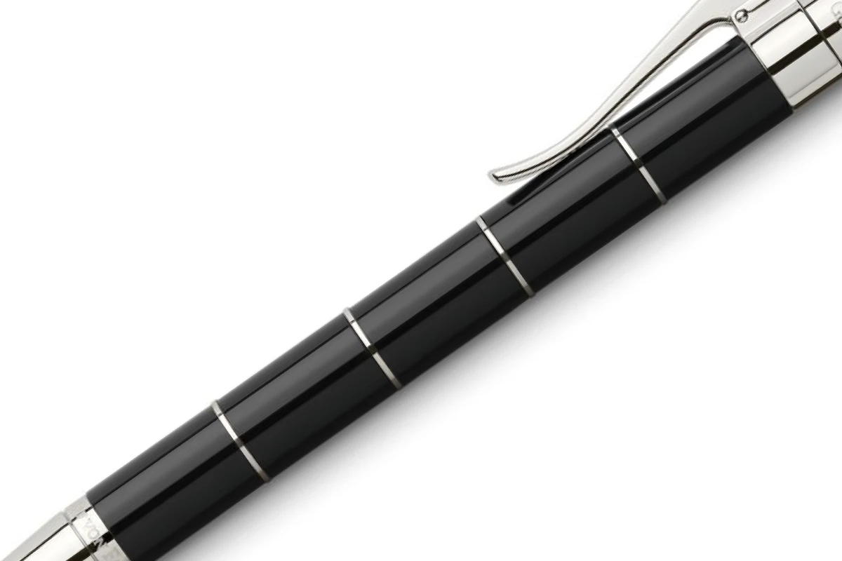 Graf Von Faber-Castell Classic Anello Black Balpen 2 Graf Von Faber-Castell Classic Anello Black Balpen - Afbeelding 2