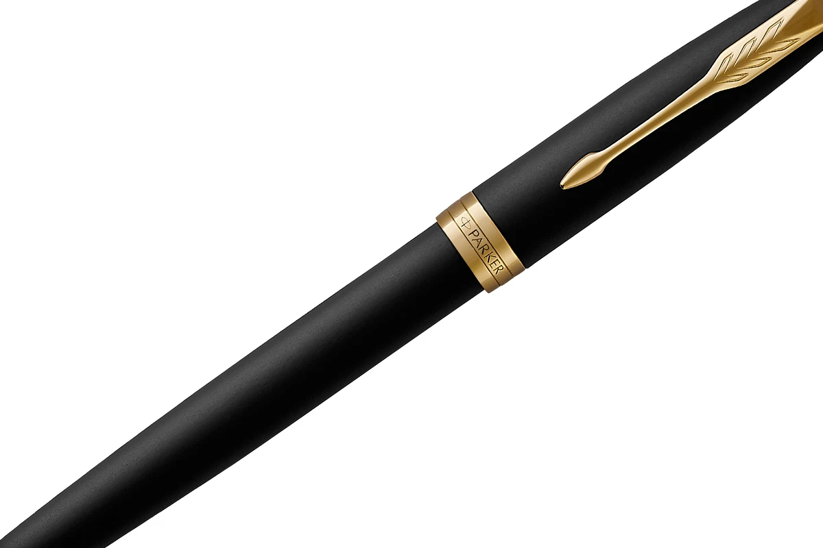 Parker® Parker Sonnet Matte Black GT Vulpen 2 Parker® Parker Sonnet Matte Black GT Vulpen - Afbeelding 2