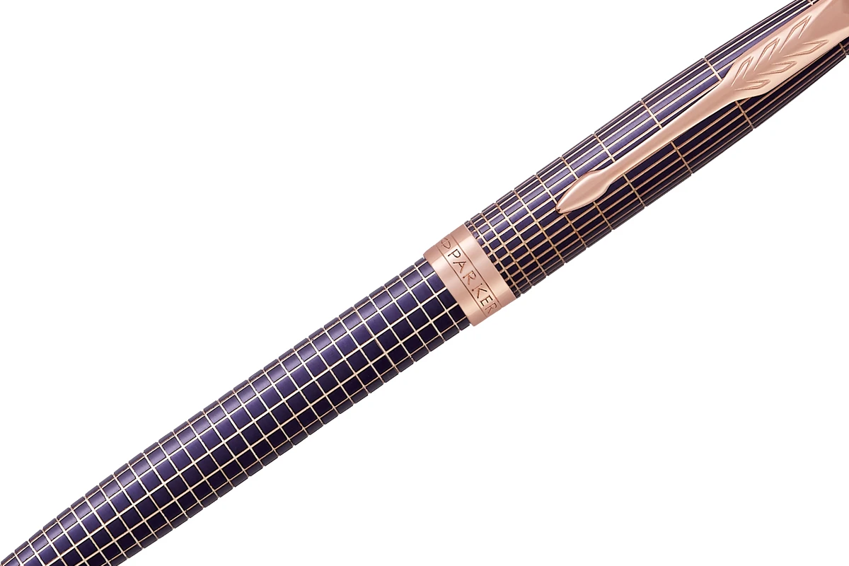 Parker® Parker Sonnet Chiselled Purple Balpen 2 Parker® Parker Sonnet Chiselled Purple Balpen - Afbeelding 2