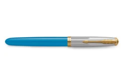 Parker® Parker 51 Premium Turquoise GT Vulpen -Schrijfgerei 2169078 Parker 51 2022 Blue FP 6