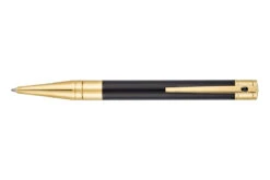 S.T. Dupont D-Initial Black Gold Balpen