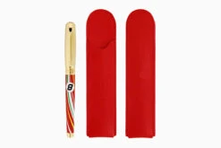 S.T. Dupont X 24H Le Mans Line D Large Red Vulpen/Rollerball -Schrijfgerei 410007L Dupont 24 H Le Mans Red Gold Line D Large FP 5