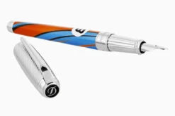 S.T. Dupont X 24H Le Mans Line D Large Blue Vulpen/Rollerball -Schrijfgerei 410008L Dupont 24 H Le Mans Blue Line D Large FP 3