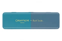 Caran D'Ache 849 Paul Smith Cyan/Steel Balpen -Schrijfgerei Caran d Ache 849 Paul Smith Cyan Steel BP 4