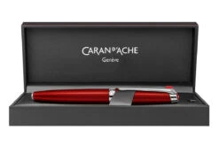 Caran D'Ache Léman Rouge Carmin Vulpen -Schrijfgerei Caran d ache leman rouge carmin fountain pen box