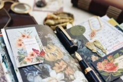 Esterbrook Estie Oversize Sparkle Cosmic Wine GT Limited Edition Vulpen -Schrijfgerei Esterbrook Cosmic White FP 6