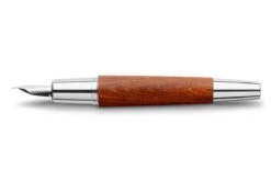 Faber-Castell E-motion Pear Wood Brown Vulpen