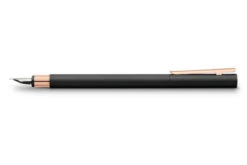 Faber-Castell NEO Slim Matte Black/Rose Gold Vulpen