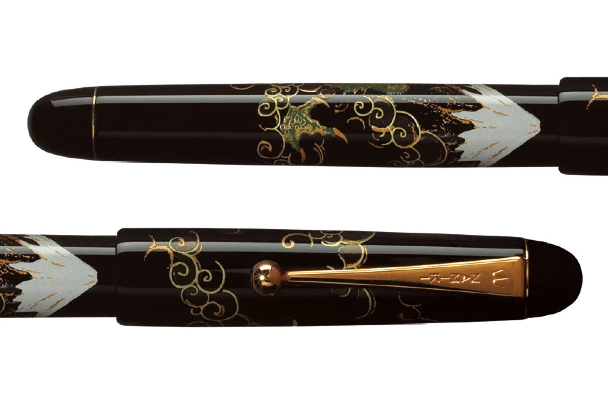 Namiki Tradition Mount Fuji And Dragon Vulpen 3 Namiki Tradition Mount Fuji And Dragon Vulpen - Afbeelding 3