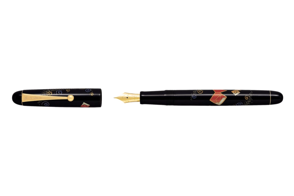 Namiki Tradition Origami Gold Fish Vulpen 3 Namiki Tradition Origami Gold Fish Vulpen - Afbeelding 3