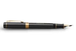 Parker® Parker Duofold 135 Years Anniversary Black GT Vulpen 10 Parker® Parker Duofold 135 Years Anniversary Black GT Vulpen -Schrijfgerei Parker Duofold 135 Years Fountain Pen GT 3