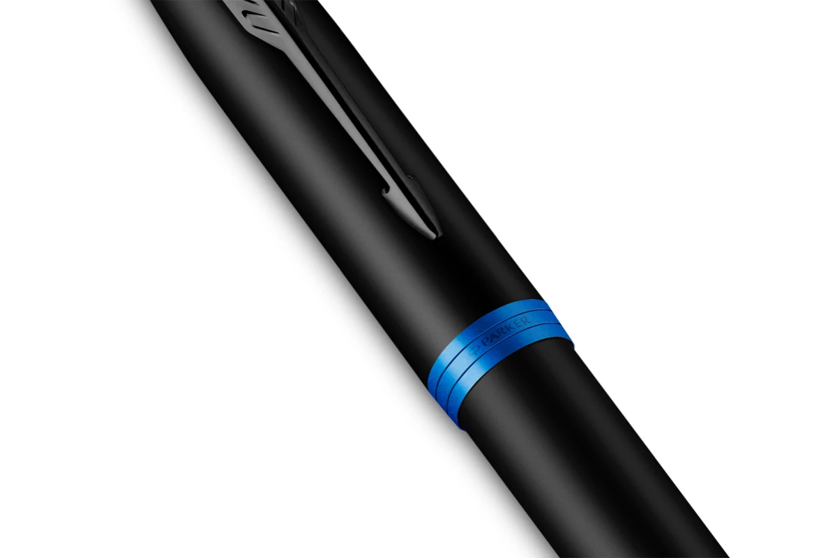 Parker® Parker IM Vibrant Rings Blue Vulpen 3 Parker® Parker IM Vibrant Rings Blue Vulpen - Afbeelding 3