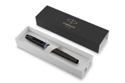 Parker® Parker IM Vibrant Rings Violet Vulpen -Schrijfgerei Parker IM Vibrant Rings Violet Fountain Pen 4