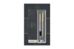 Parker® Parker Jotter Duo Set Balpen En Vulpen Steel GT