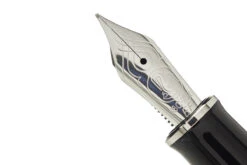 Pelikan Souverän M805 Black/Blue Vulpen -Schrijfgerei Pelikan M805 black blue fp 3