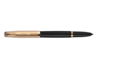 Parker® Parker 51 Deluxe Black GT Vulpen -Schrijfgerei PreBlack20Cap20Back