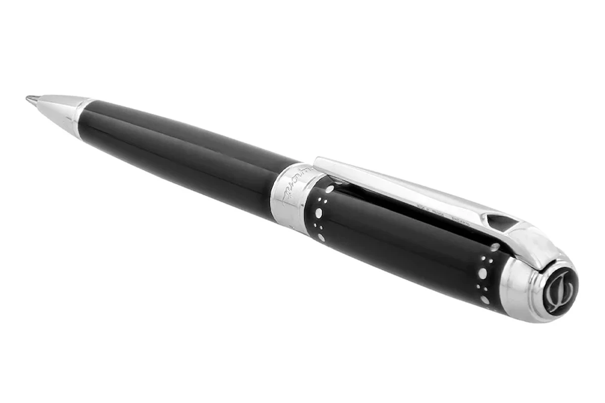 S.T. Dupont D-Line Black ST Balpen & Portemonnee Set 2 S.T. Dupont D-Line Black ST Balpen & Portemonnee Set - Afbeelding 2