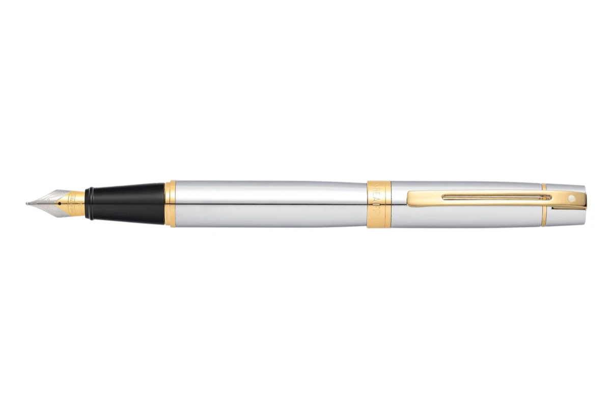 Sheaffer 300 Brushed Chrome GT Vulpen 1 Sheaffer 300 Brushed Chrome GT Vulpen