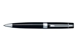 Sheaffer 300 Glossy Black Chrome Trim Balpen