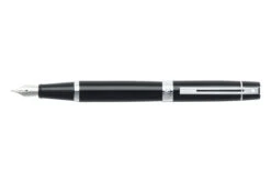 Sheaffer 300 Glossy Black Chrome Trim Vulpen