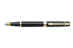 Sheaffer 300 Glossy Black Gold Trim Vulpen