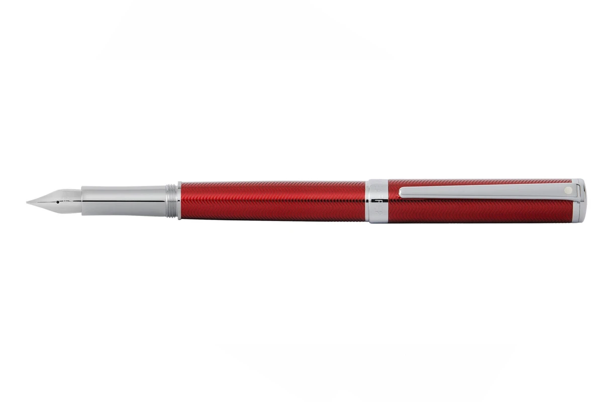 Sheaffer Intensity Red Lacquer Engraved Vulpen 1 Sheaffer Intensity Red Lacquer Engraved Vulpen