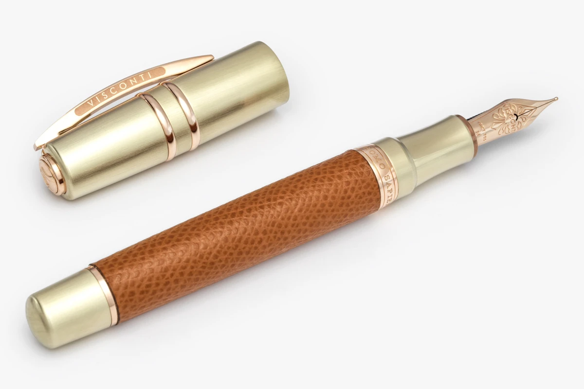 Visconti Homo Sapiens Dual Touch Cognac Vulpen 1 Visconti Homo Sapiens Dual Touch Cognac Vulpen