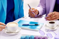 Waterman Hémisphère Colour Blocking Blue CT Vulpen -Schrijfgerei Waterman Hemisphere Colour Blocking Blue Fountain Pen 6