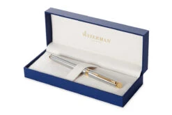 Waterman Hemisphere Steel GT Vulpen -Schrijfgerei Waterman Hemisphere Stainless Steel GT Fountain Pen 3