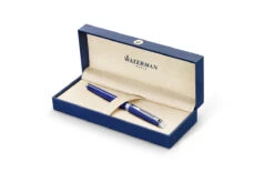 Waterman Hemisphere Bright Blue Vulpen -Schrijfgerei Waterman hemisphere blue fountain pen box