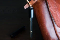 Ystudio Classic Revolve Portable Black Vulpen -Schrijfgerei Ystudio Portable Fountain Pen Black 8