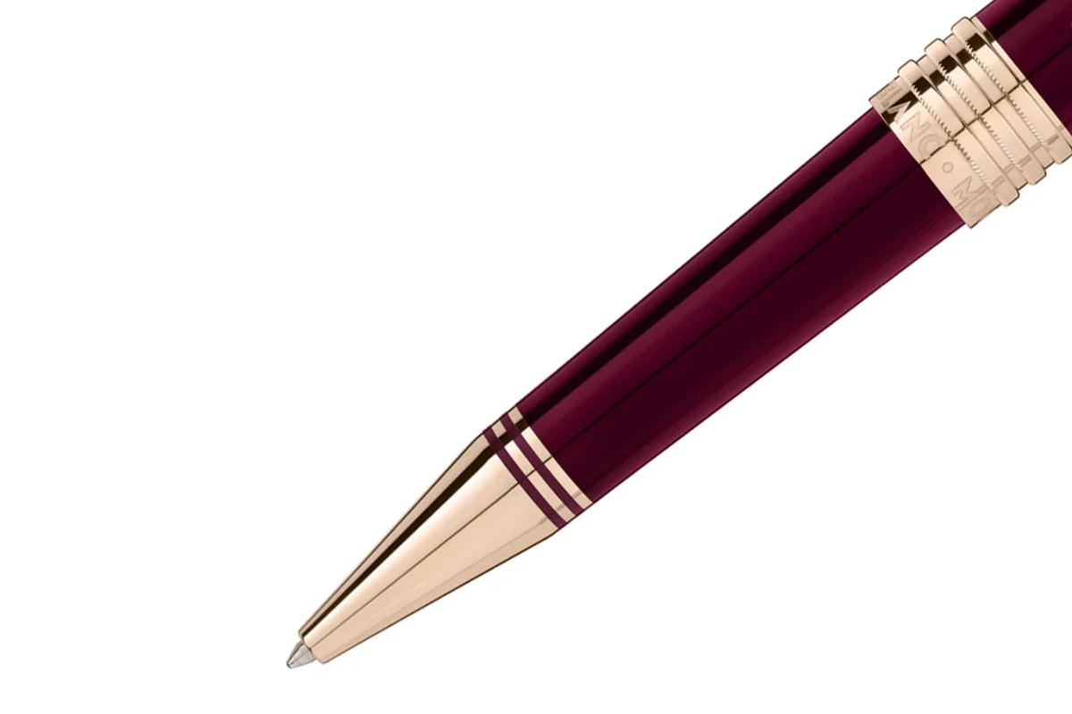 Montblanc Great Characters John F. Kennedy Burgundy Balpen 3 Montblanc Great Characters John F. Kennedy Burgundy Balpen - Afbeelding 3