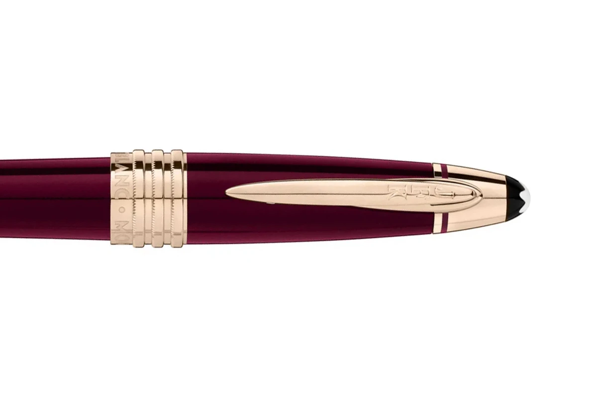 Montblanc Great Characters John F. Kennedy Burgundy Balpen 4 Montblanc Great Characters John F. Kennedy Burgundy Balpen - Afbeelding 4