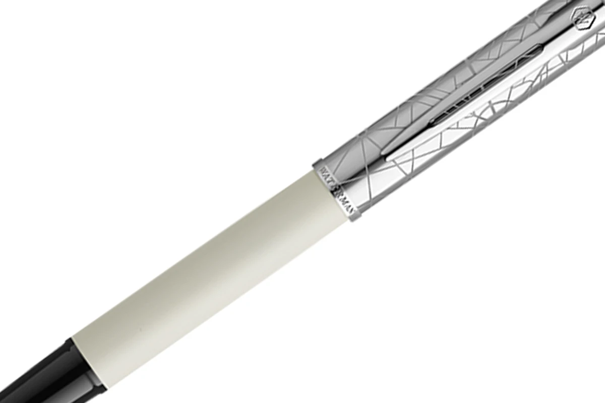 Waterman Allure Deluxe White Vulpen 2 Waterman Allure Deluxe White Vulpen - Afbeelding 2